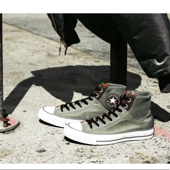 converse chuck taylor all star ma-1 hairy suede se high top